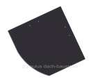 Eternit Dacora glatt 25x25 BgL blauschwarz