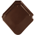 Braas Smaragd Rautenziegel teak