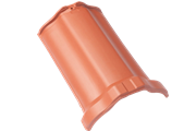 Braas Firstziegel Sattel naturrot