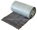Ecowaflex Alu plissiert 300 à 5m braun