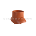 Klöber Abgaskalotte 80/125 rot