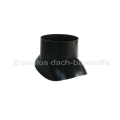 Klöber Abgaskalotte 80/125 schwarz