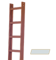 Iller Kaminkehrerleiter Alu blank 2,19 m