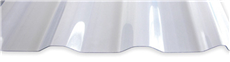 W20/1100 PVC-Lichtplatte 1,4mm glasklar