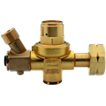 Sievert Druckregler 4 bar DIN Kombi-3/8"