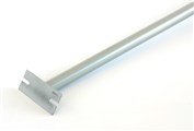 Metallstiel mit Platte für Teerbürste
