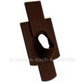 Klöber Grundplatte Biber DD SS 15,5x38 braun