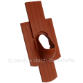 Klöber Grundplatte Biber DD SS 15,5x38 rot