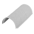 AeroDek Bogenfirstkappe terracotta
