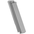 Domino Längshalber kupferrot
