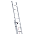 Iller Anlegeleiter Alu 2tlg 2x18 Sprossen