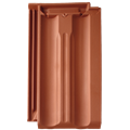 Granat 11V Doppelmuldenfalzziegel naturrot