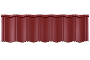 AeroDek Dachplatte weinrot