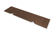 Prefa Saumstreifen für Platten braun