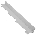 AeroDek Wandanschlussprofil Re brillantschwarz