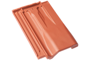 Granat 13V Lüfterziegel naturrot