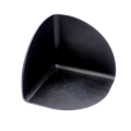 Wolfin IB Innenecke 90° schwarz